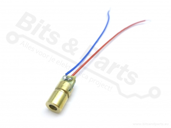 Laserdiode 650nm Rood 5V 5mW